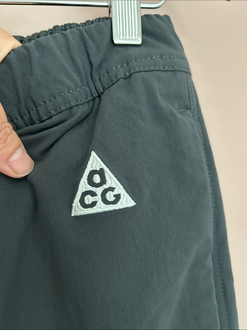 Nike ACG Trail Pants Dark Smoke Grey Hiking Gorpcore Joggers Size M - Picture 9 of 14